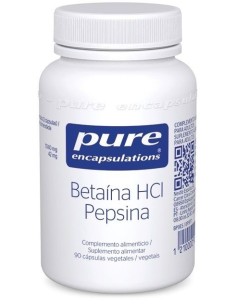 Betaina HCl 90cap  (24x57g) de Pure Encapsulations 2