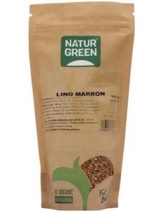 Lino Marron Bio 500 Gr de Naturgreen 2