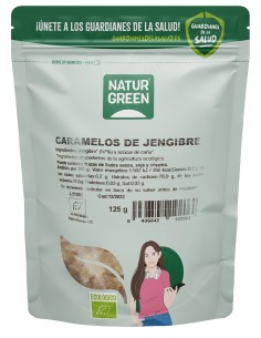 Naturgreen Caramelos De Jengibre 125 Grs Blandos de Naturgre 2