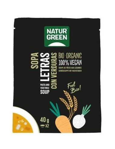 Sopa de Letras con Verduras Bio