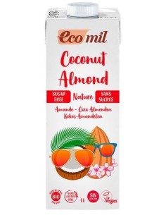 Ecomil Coco Eco Almendra Nature Tetrabrik 1 l 2
