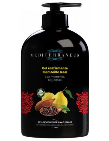 Mediterraneus Gel Reafirmante Membrillo Real 500 Ml. de Mundonatural