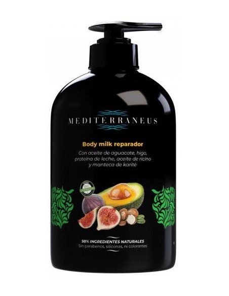 Mediterraneus Body Milk Reparador 500 Ml. de Mundonatural