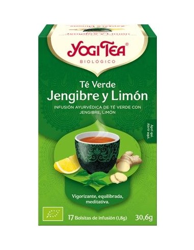Té Verde Jengibre y Limón