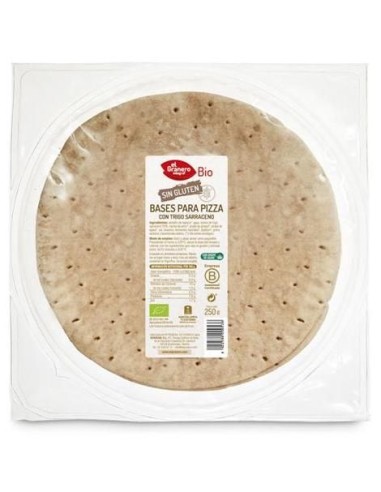 Base para Pizza con Trigo Sarraceno Sin Gluten