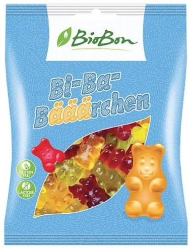 Caramelos de Ositos de Goma con Zumo de Fruta Bio