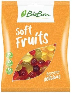 Caramelos de Goma Sabor Frutas Sin Gelatina Bio 100 g Biobon 2