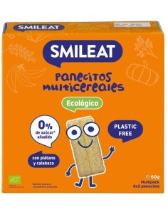 Panecillos De Cereales Con Platano Y Calabaza 60 G De Smilea 2
