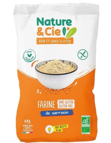 Harina De Trigo Sarraceno Sin Gluten Bio, 500 G de Nature&Cie
