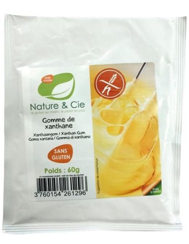 Goma Xantana Sin Gluten, 60 G de Nature&Cie