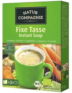 Sopa Instantánea De Verdura Bio, 3 X 18 G de Natur Compagnie 2