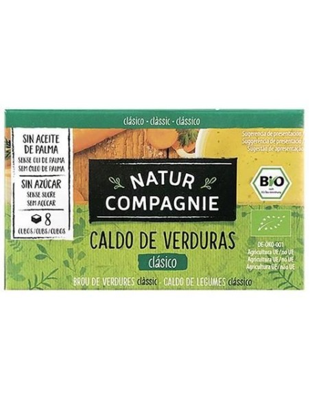 Cubitos de Caldo de Verduras Bio