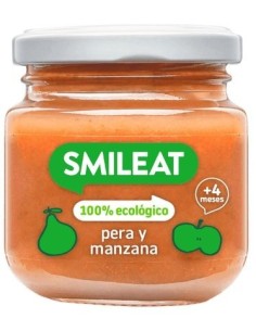 Tarrito De Pera Y  Manzana 130 G Eco De Smileat 2