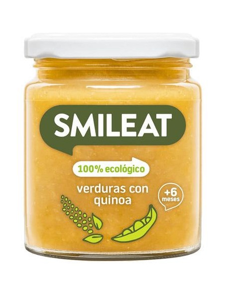 Tarrito De Verduras Con Quinoa Bio, 230 G de Smileat
