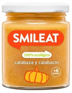Tarrito De Calabaza Y Calabacin 230 G Eco De Smileat 2