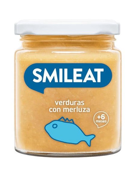 Tarrito De Verduras Con Merluza, 230 G de Smileat