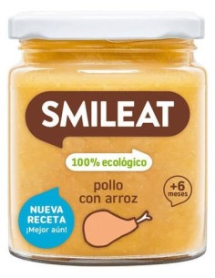 Tarrito De Pollo Con Arroz 230 G Eco De Smileat 2