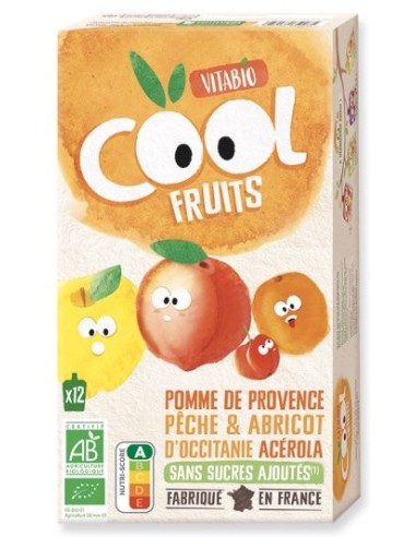 Pack Smoothies de Manzana, Melocotón, Albaricoque y Acerola