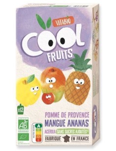 Vitabio - Cool Fruits Manzana Mango Pina 12 x 90 g 2