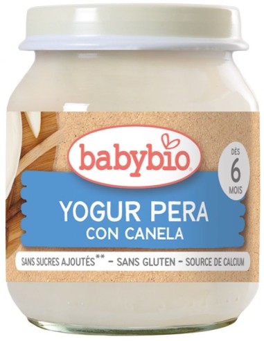 Yogur de Pera con Canela