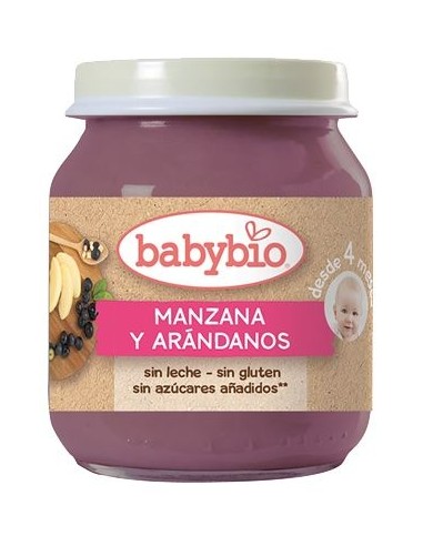Tarrito de Manzana y Arándanos