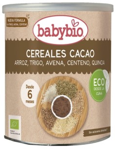 Cereales Cacao  & Quinoa 220g de Baby Bio 2