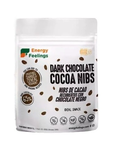 Nibs Bañados en Chocolate Negro