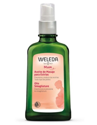 Aceite de Masaje para las Estrías 100ml  de Weleda**