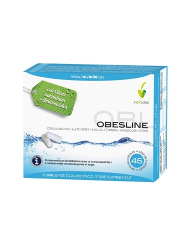 Obesline Envase de 45 cápsulas vegetales. de Novadiet**