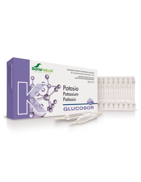 Glucosor Potasio 28Amp. de Soria Natural****
