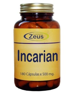 Incarian Uña De Gato 500Miligramos 180 Cápsulas  Zeus 2