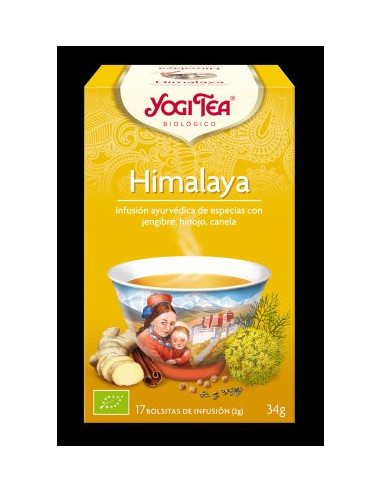 Yogi Tea Chai  Himalaya  17 X 2 G de Yogi Tea