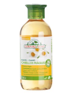 Champu Camomila Cabellos rubios y frágiles 300 ml de Corpore Sano 2
