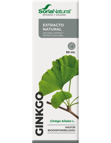 Ext. Ginkgo Biloba Xxi 50Ml. S/Al de Soria Natural