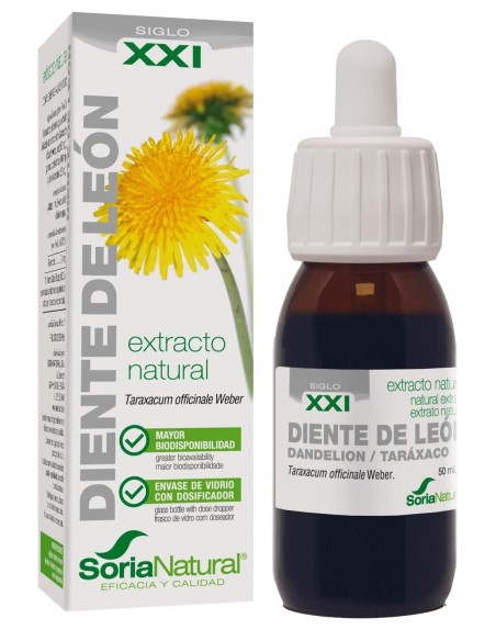 Ext. Diente De Leon Xxi 50Ml. S/Al de Soria Natural