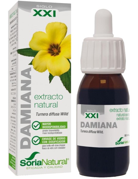Ext. Damiana Xxi 50Ml. S/Al de Soria Natural