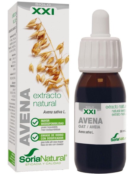 Ext. Avena Xxi 50Ml. S/Al de Soria Natural