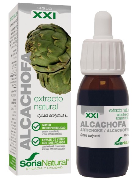 Ext. Alcachofa Xxi 50Ml. S/Al de Soria Natural