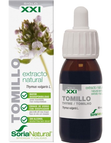 Ext. Tomillo Xxi 50Ml. S/Al de Soria Natural