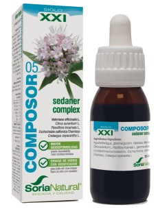 Composor 5 Sedaner Complex Xxi 50Ml. de Soria Natural 2