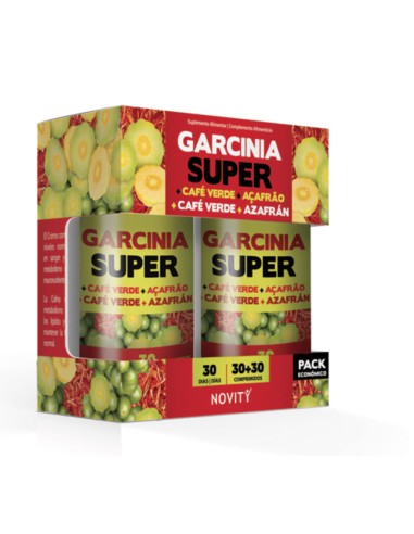 Garcinia Super+Cafe Verde+Azafran Super 30+30Comp. de Dietmed