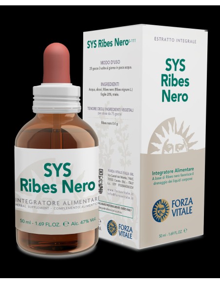 Sys.Ribes Nero (Grosellero Negro) 50Ml. de Forza Vitale