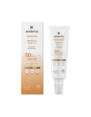 Repaskin Fotoprotector Spf50 Facial Tacto Seco 50M de Sesderma