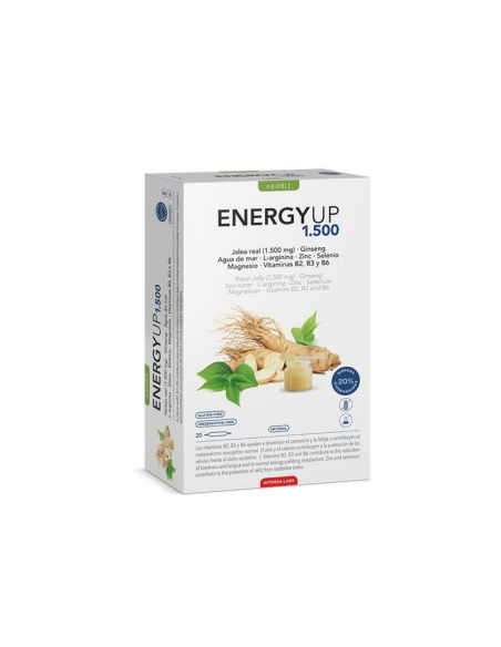 Bipole Energy Up 1500 20Amp 15Ml de Intersa