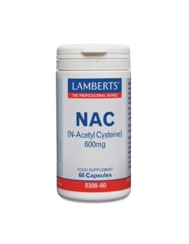 Pack 5 Uds. NAC (N-Acetil Cisteína) 300 mg   90 Caps. de Lamberts