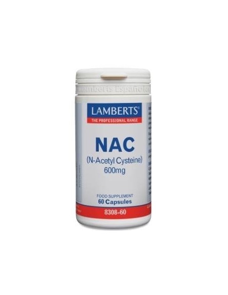 Pack 5 Uds. NAC (N-Acetil Cisteína) 300 mg   90 Caps. de Lamberts