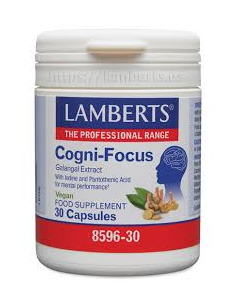 Cogni-Focus Lamberts 30 Caps | Memoria y Concentración Mejorada