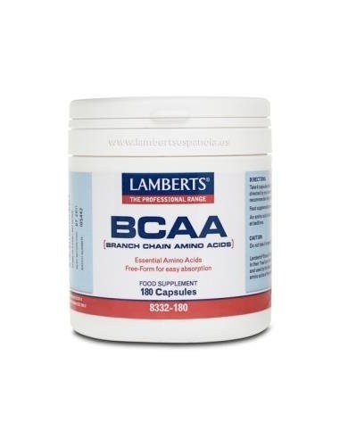 Pack 5 Uds. BCAA   180 Caps.  de Lamberts