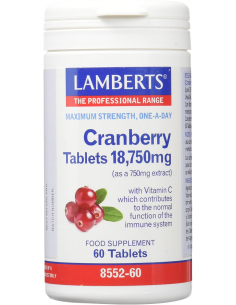 Pack 2 Uds Arándano Rojo 18.750 mg 60 Cápsulas Lamberts