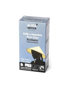 Café Sumatra Raja Gayo Bio-Ft. 10Uds 5G Cápsulas